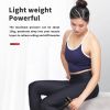 Workout Relaxation, Black Muscle Massage, Portable Body Pain Relief, Percussive Gun Deep Tissue with 4 Adjustable Speeds and 4 Heads